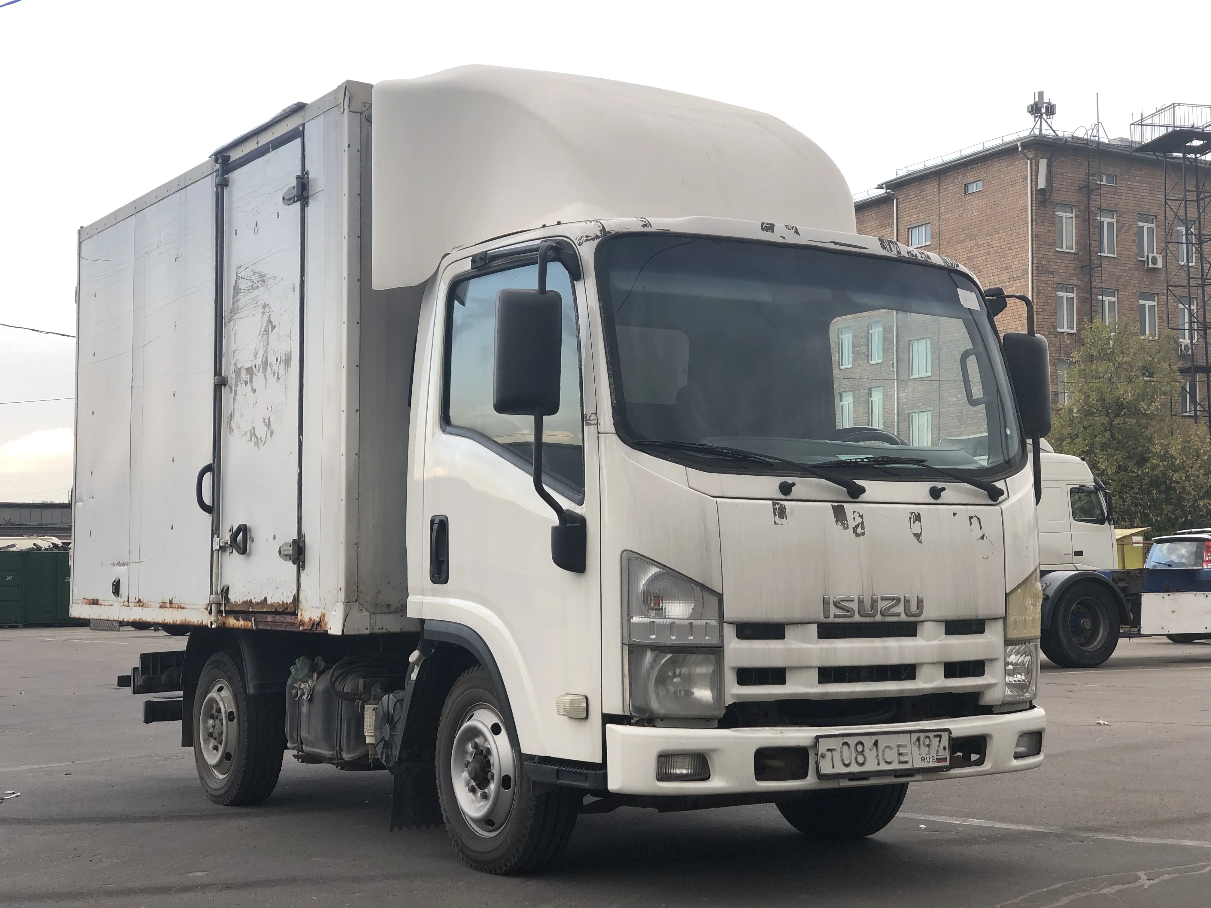 Isuzu NQR 75, 2008 г, фургон 12 палет, г/п 4 тонны - фото 8