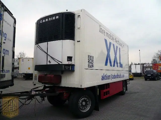 Schmitz KO18, рефрижератор 45м3, установка Carrier, г/п 12600 кг, оси SAF - фото