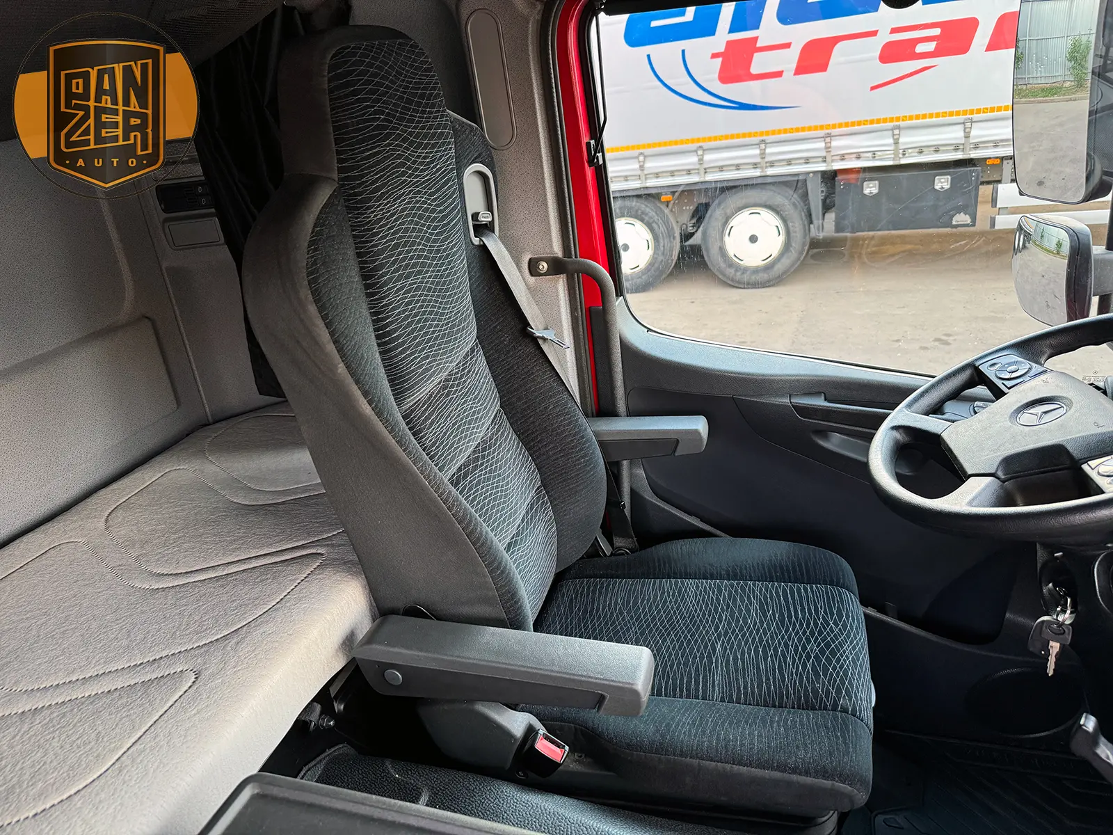 mercedes-benz atego 1230, 2019 год, фургон 18 палет с воротами 28
