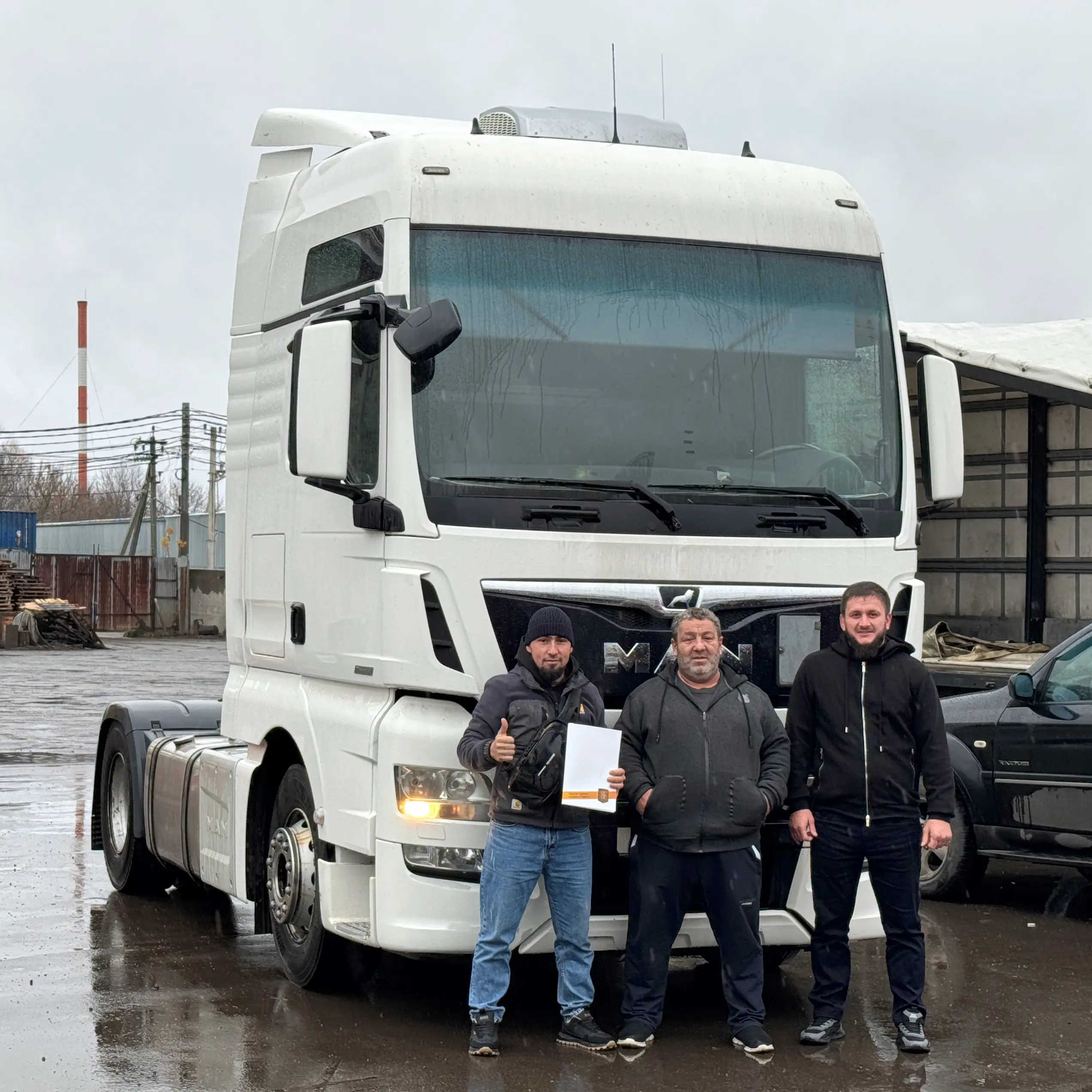 Фотография покупателя MAN TGX 18.500 тягач, Чеченская Республика - регион отгрузки