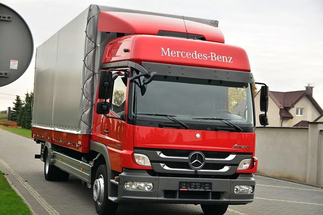 Mercedes Atego 1224 L, борт-тент, длина 7.2м, гидролифт, без пробега по РФ - фото 7