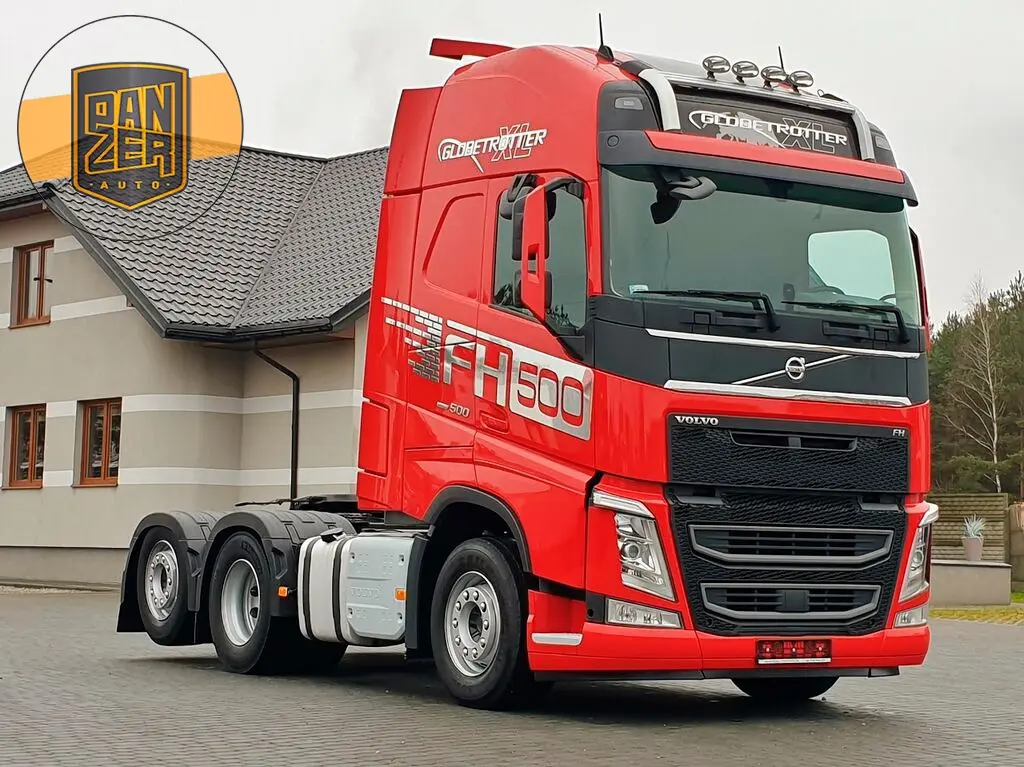 Тягач Volvo FH 500, 6х2, Globetrotter XL, ленивец сзади, без пробега по РФ - фото-детальных