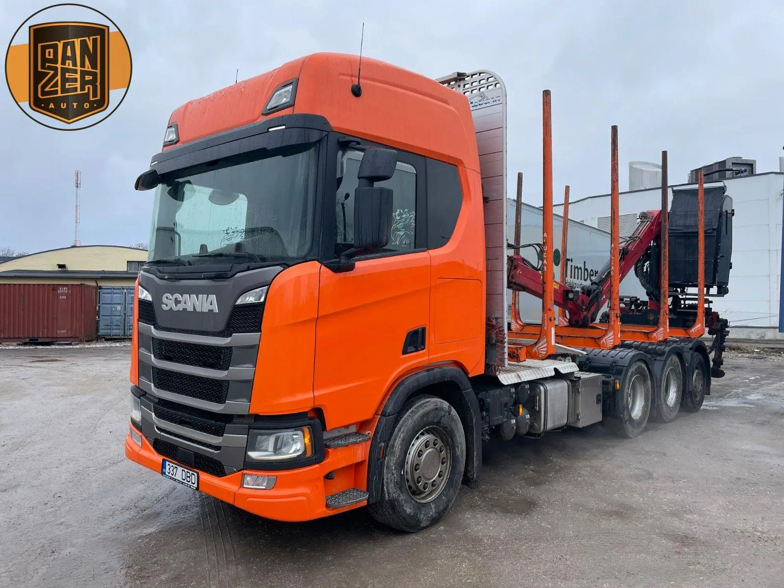 	 Товар для анкора: лесовоз scania