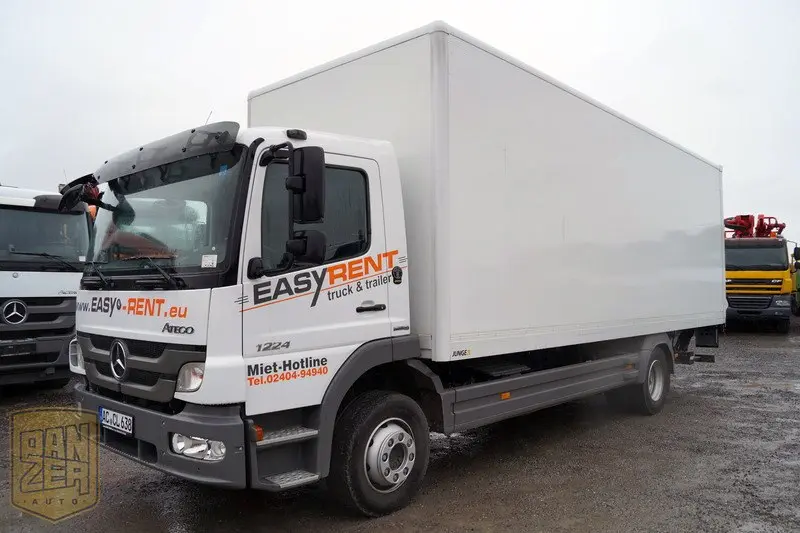 Mercedes-Benz Atego 1224 L, новый, 2013г, фургон 42м3, гидролифт 1500кг, кондиционер - фото