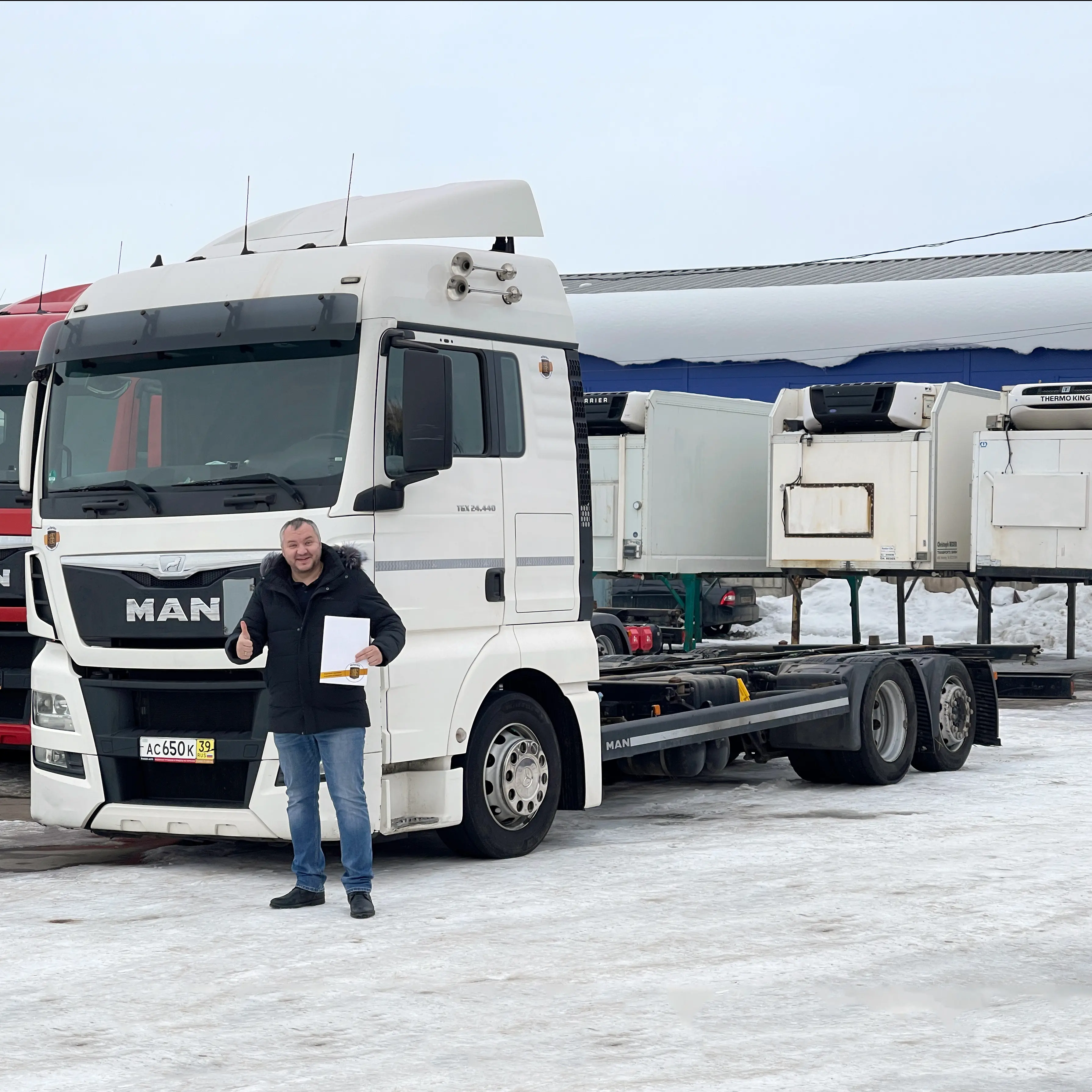 Фотография покупателя MAN TGX 24.440 контейнеровоз, Республика Удмуртия - регион отгрузки