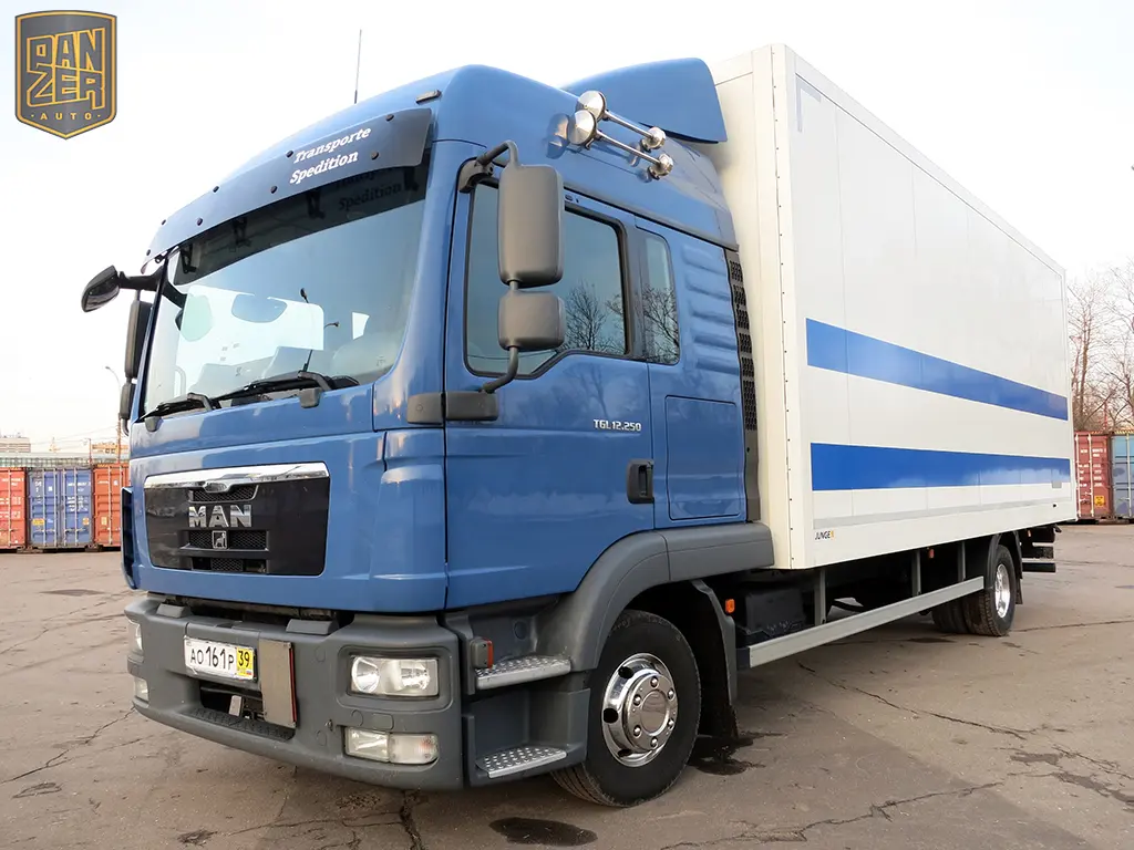 MAN TGL 12.250, 2012, изотермический фургон 42м3, ворота, без пробега по РФ - фото 8