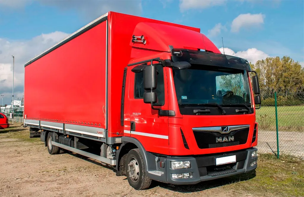 MAN TGL 8.220 BL, 2017 год, штора-борт 65 кубов, ворота, 21 палет - фото 8