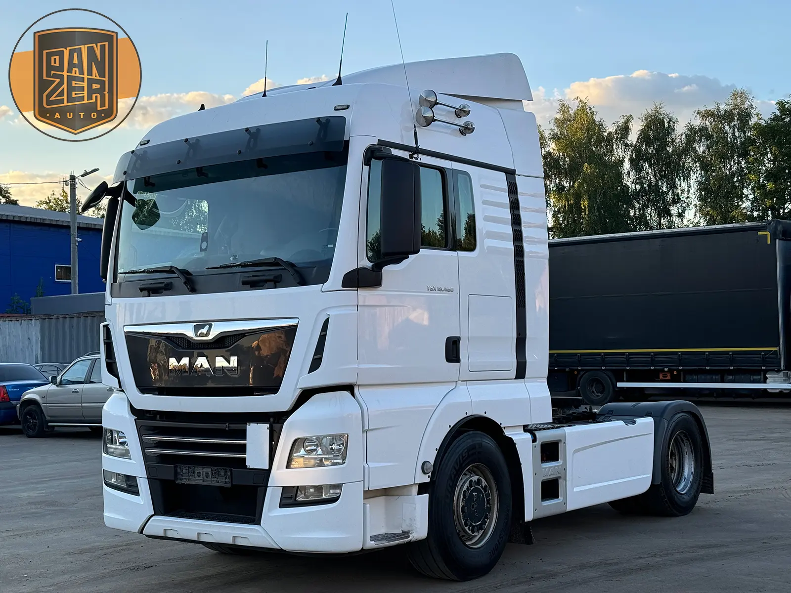 тягач man tgx 18.460, 2017 год, 2 спальника, ретардер 8