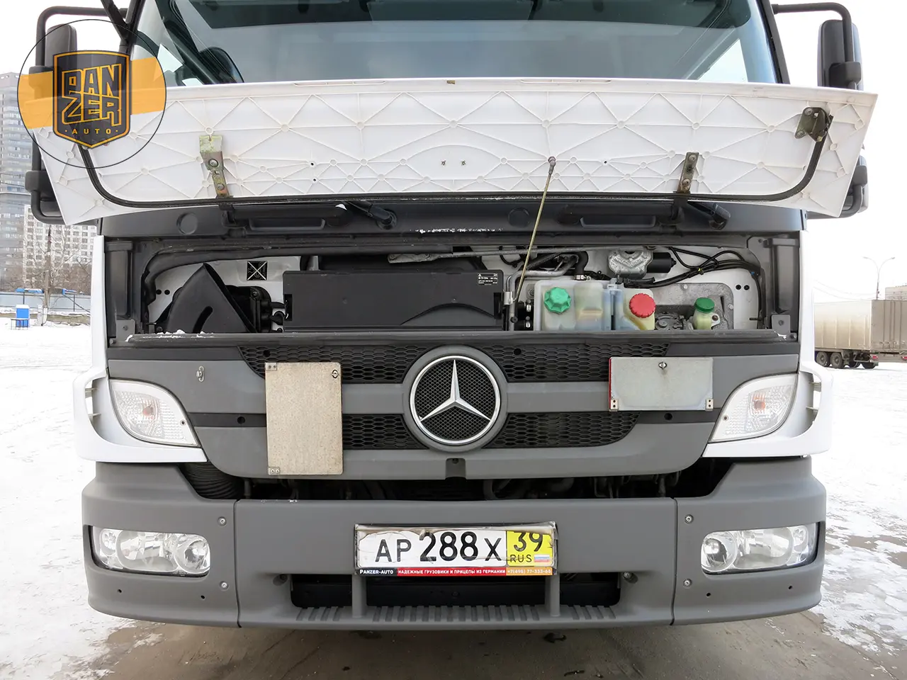 Mercedes Atego 1224L, 02/2013г, штора 50 м3, гидролифт, 2 спальника - фото 18