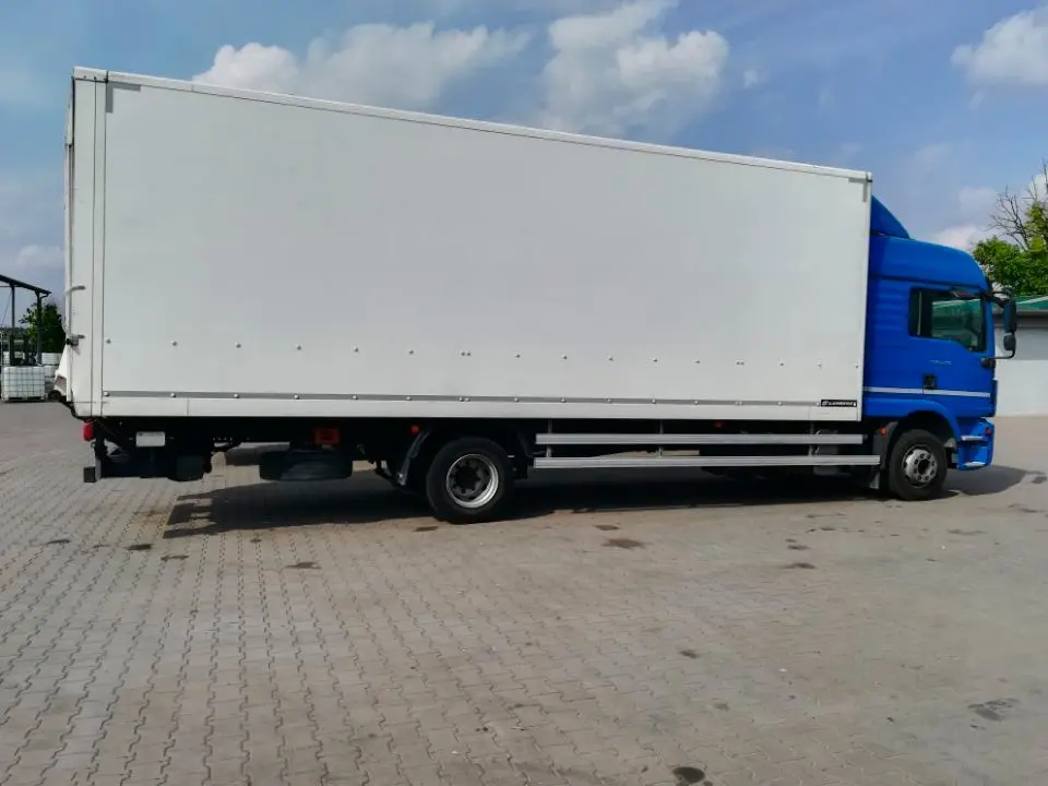 MAN TGM 12.290 BL, 2015 год, фургон изотермический 46 кубов, гидролифт - фото 3