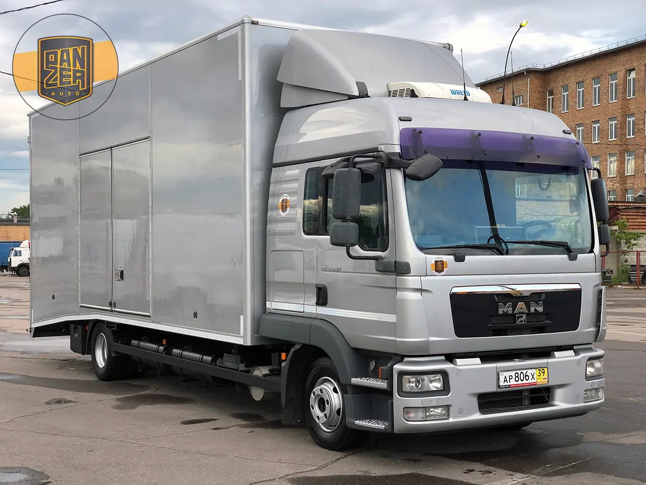 Автовоз крытый на 2 авто, MAN TGL 12.250 BL, 2013 год - фото 20