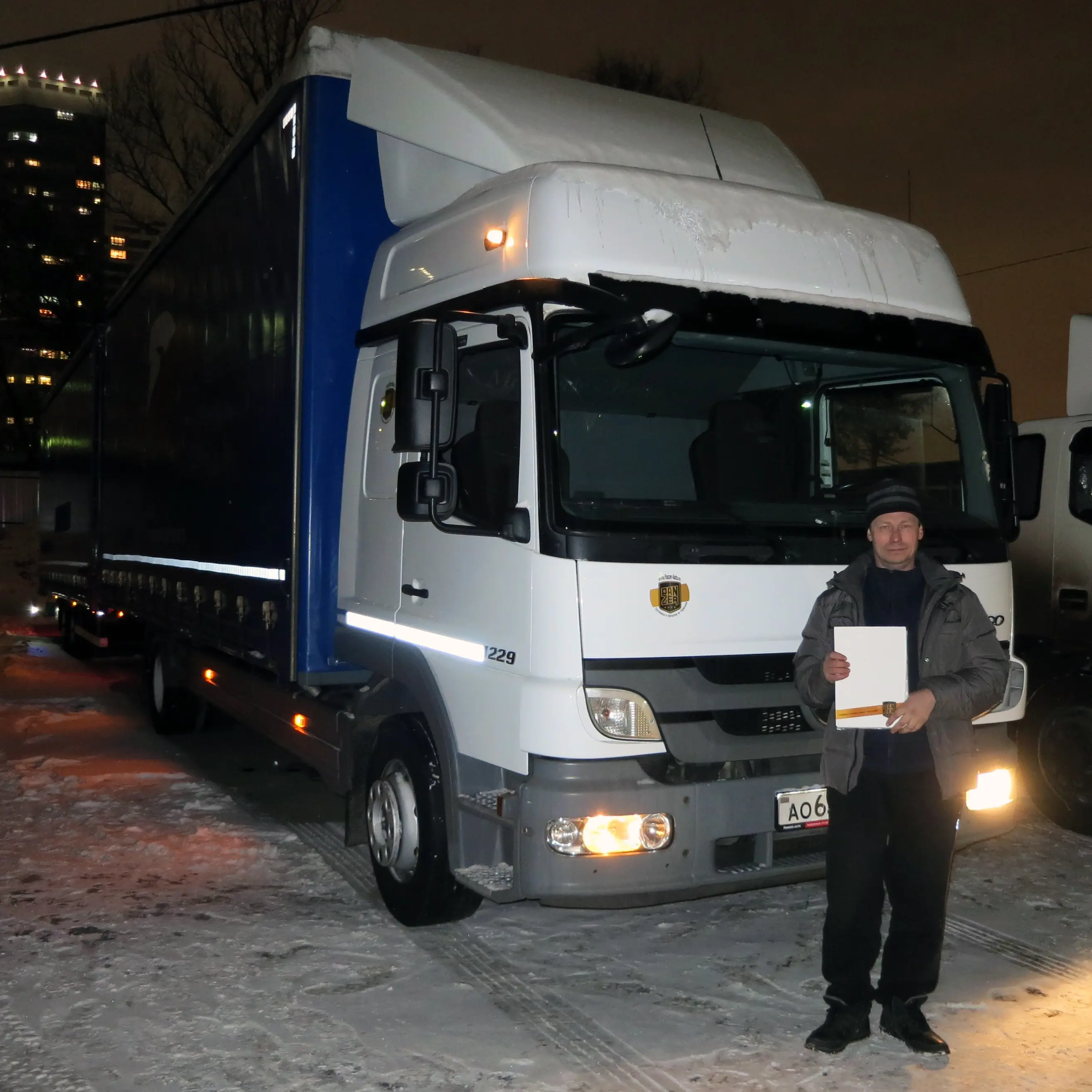 Фотография покупателя Mercedes Atego 1229 автопоезд, Пермский край - регион отгрузки