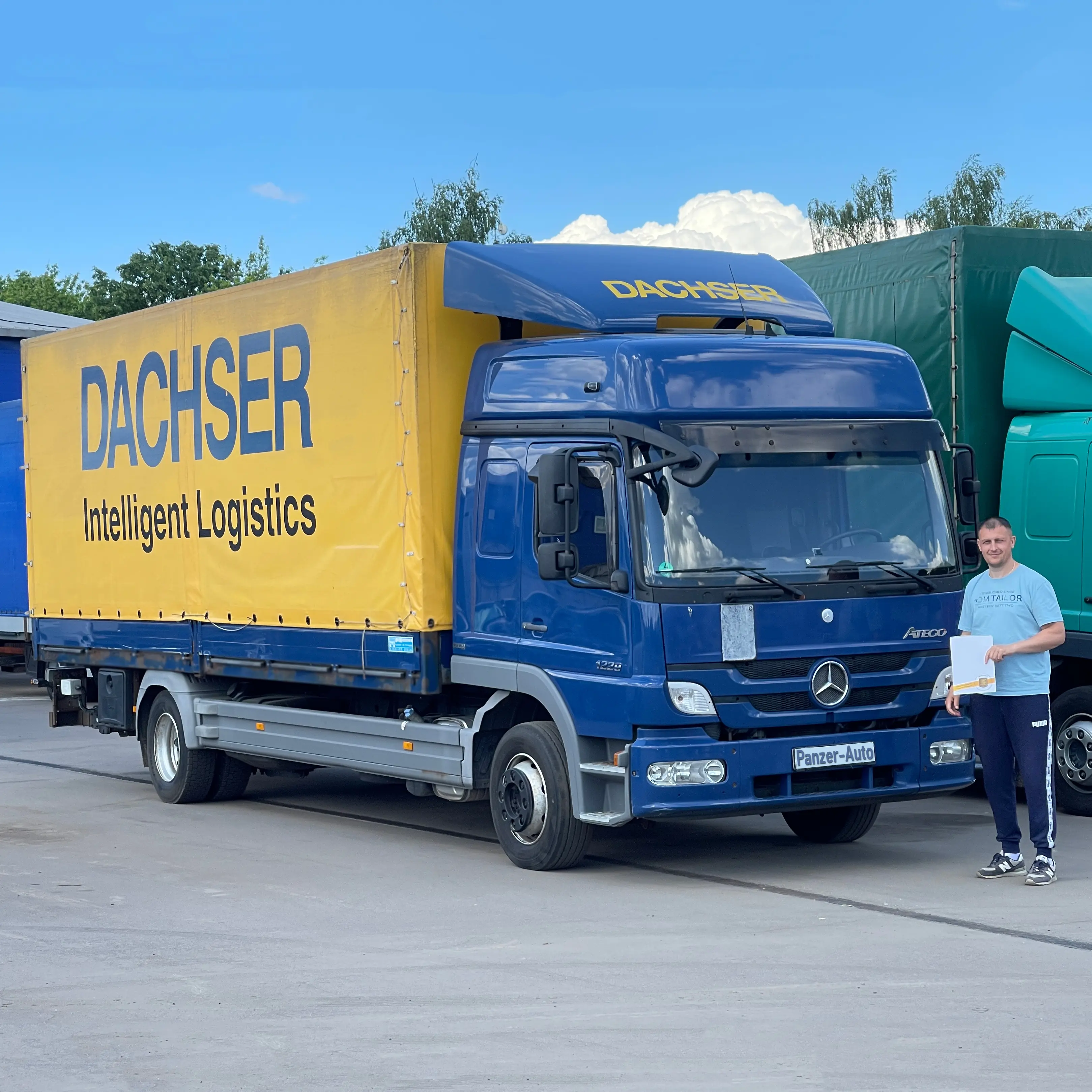 Фотография покупателя Mercedes Atego 1229 борт-тент, г. Москва - регион отгрузки