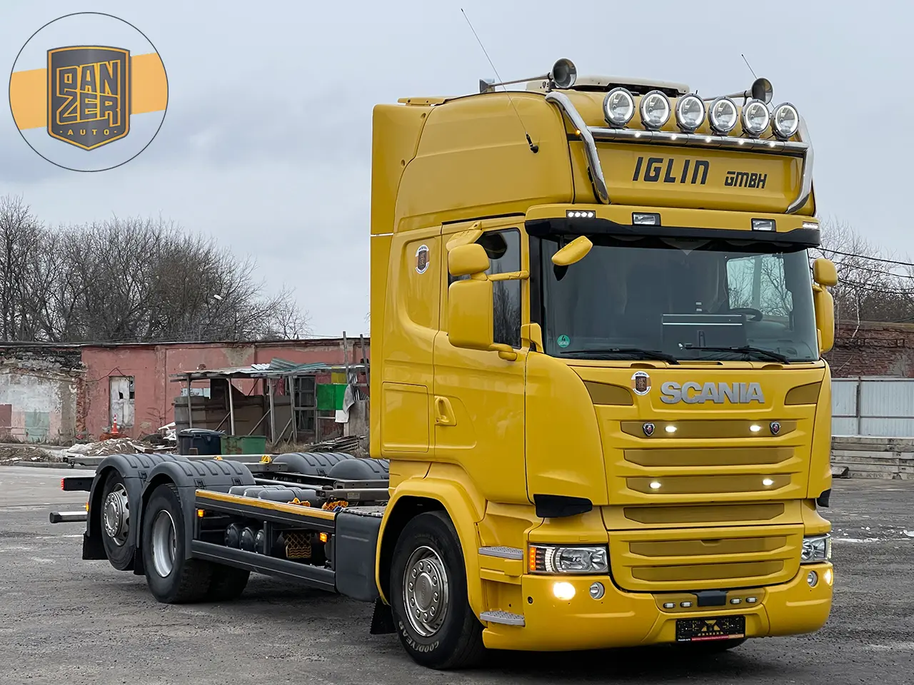 Scania R 450 контейнеровоз BDF, кабина Topline, 2015 г, г/п 16т, без пробега по РФ - фото