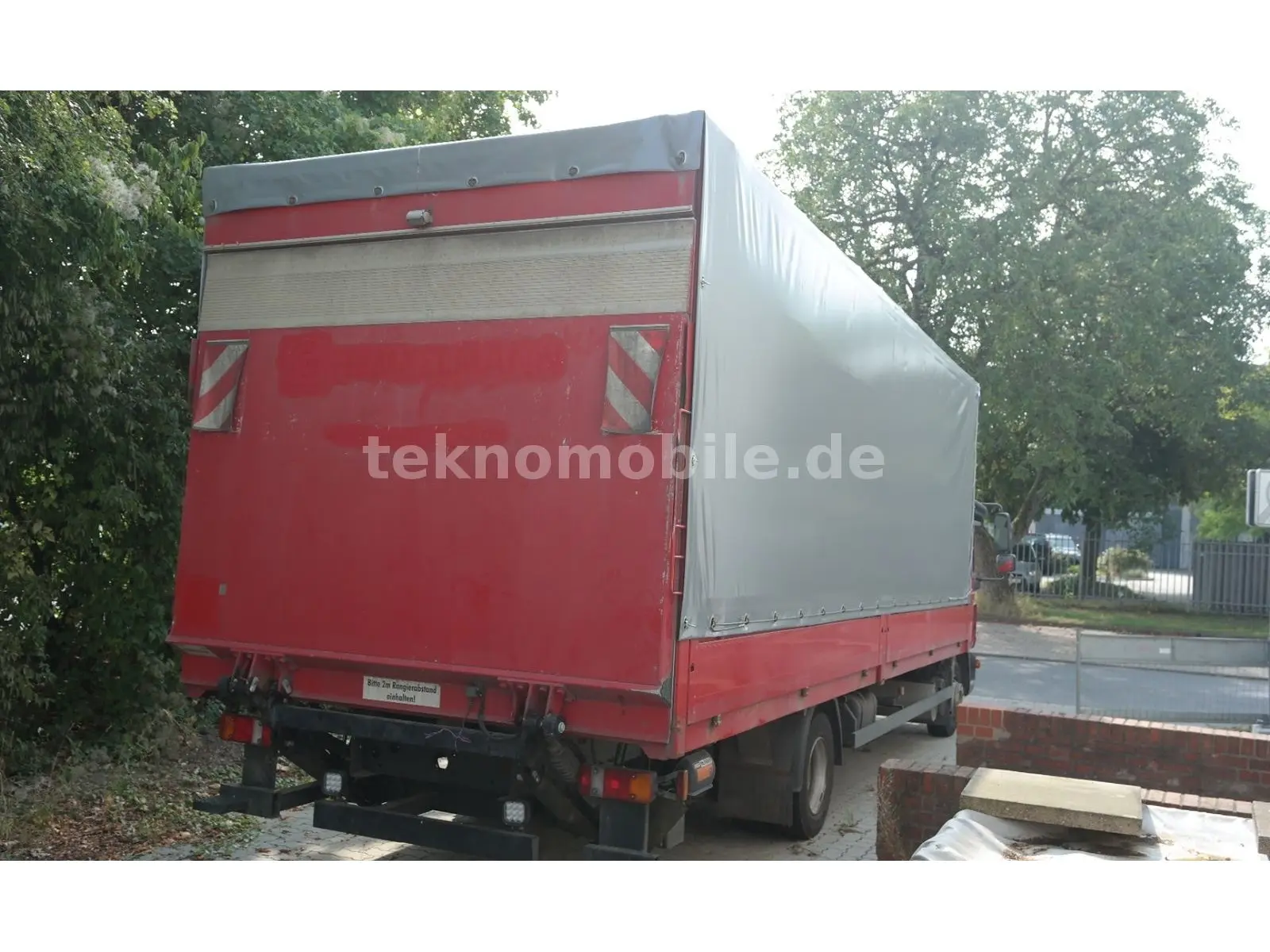 MAN TGL 8.180 BL, борт-тент, длина 7.2м, гидролифт,  без пробега по РФ - фото