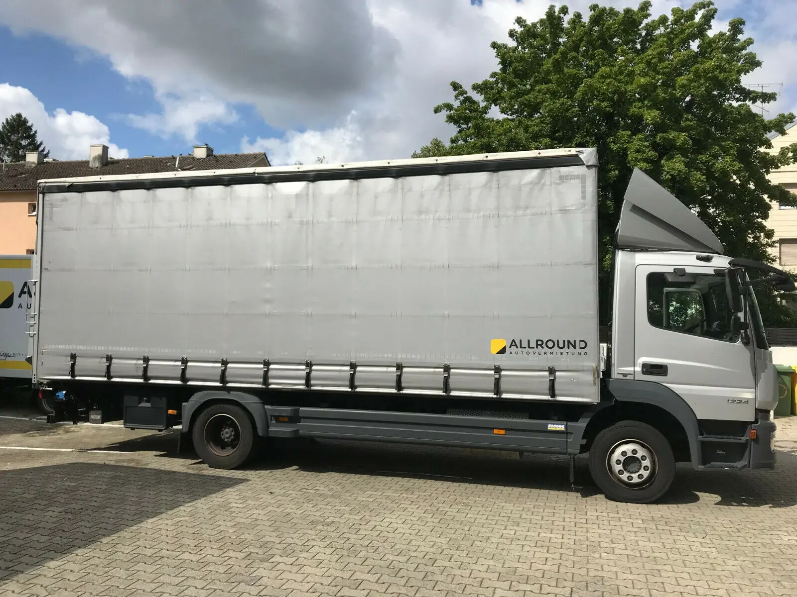 Mercedes Atego 1224 L NEW, 2014 год, штора 48 м3, гидролифт, пробег 173 тыс.км - фото 5