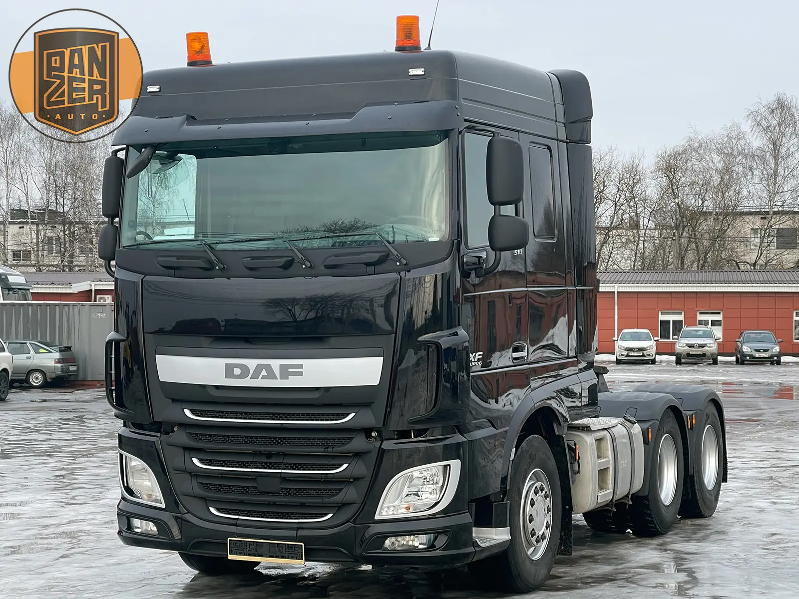 DAF XF510 тягач 6х4 с гидравликой под трал - фото-детальных 8