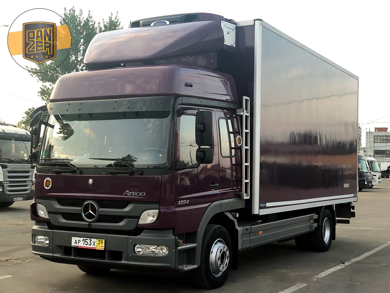 Mercedes Atego 1224 L рефрижератор, 05/2013г, 2 спальника, гидролифт - фото