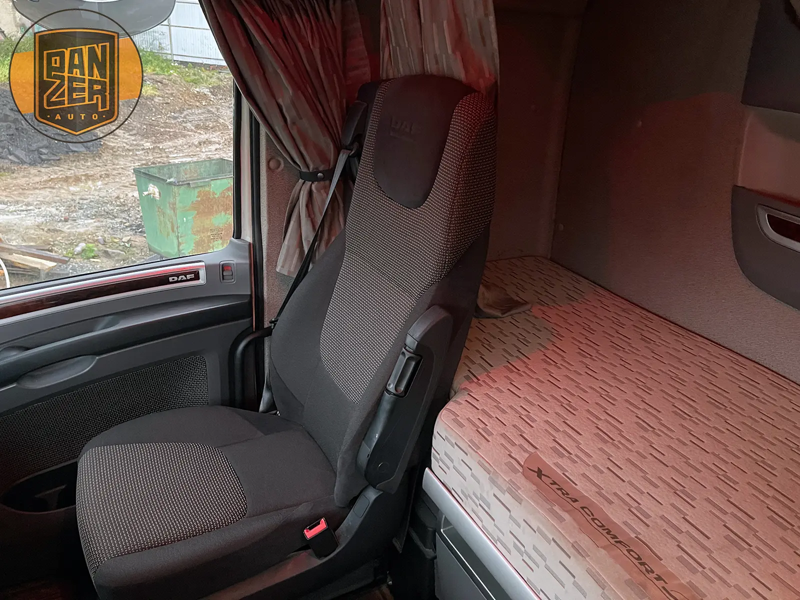 daf xf 510 тягач 6х2, задняя спарка, кабина суперспейс 34