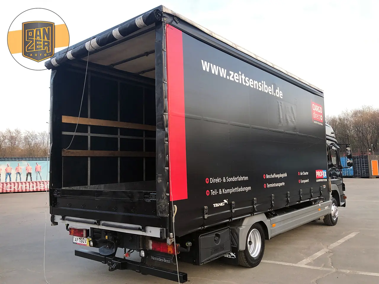 Mercedes Atego 822 L, 2013г, пятитонник, штора-борт 41 м3, 2 спальника - фото