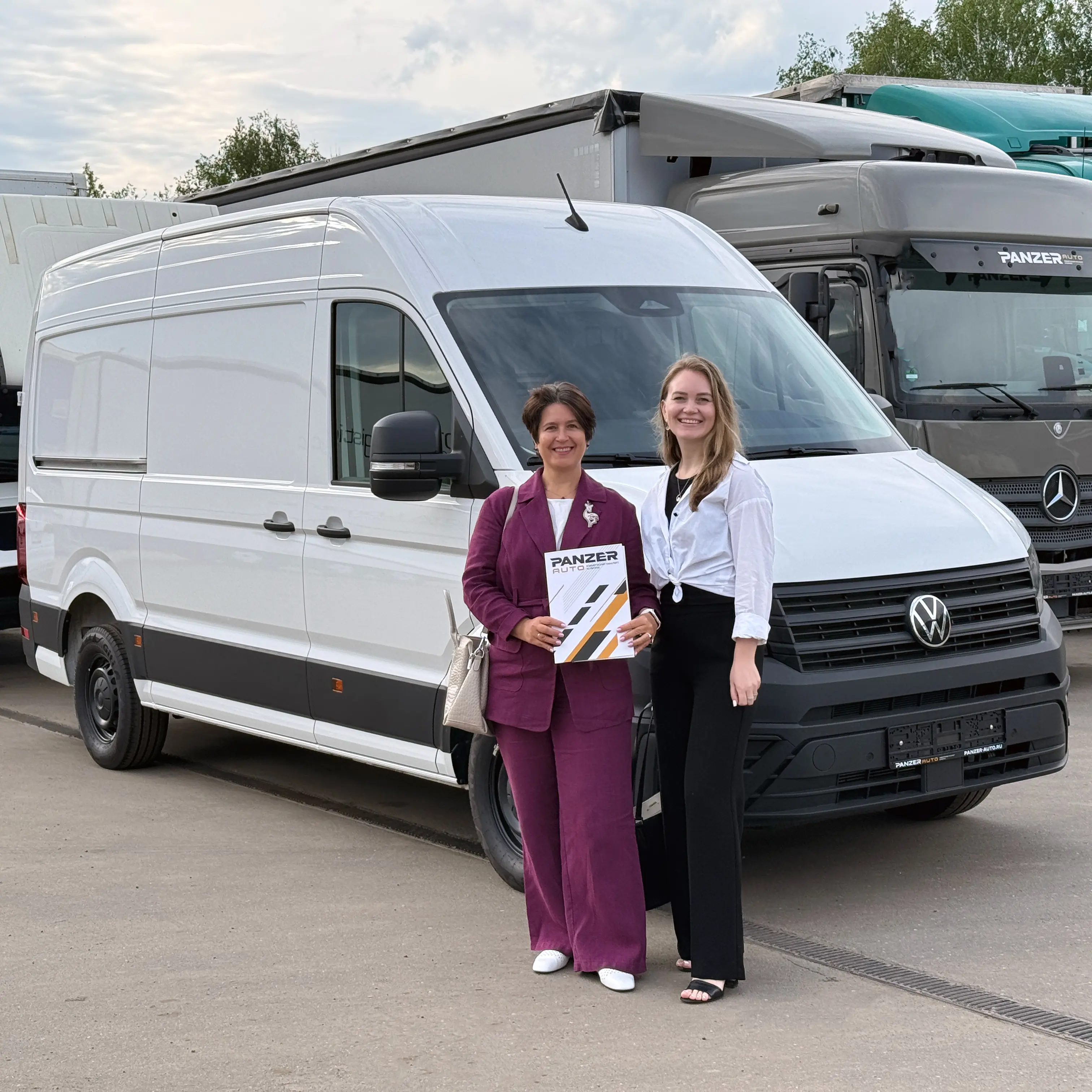Фотография покупателя Volkswagen Crafter 35 цельнометаллический, г. Москва - регион отгрузки