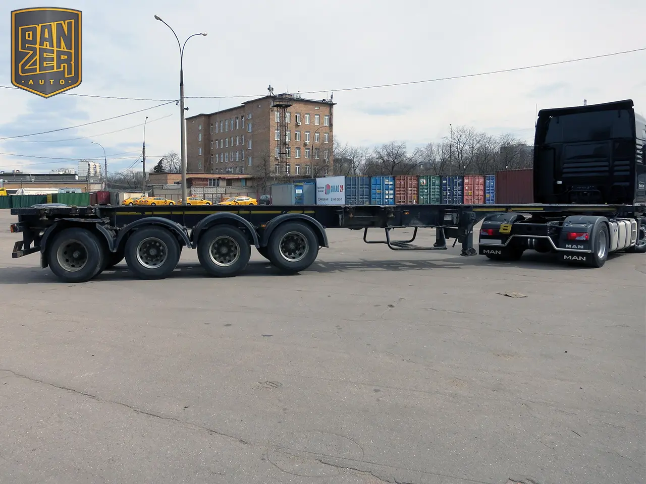 Полуприцеп контейнеровоз, 4 оси, Meusburger SW-480, 2012 год - фото 19