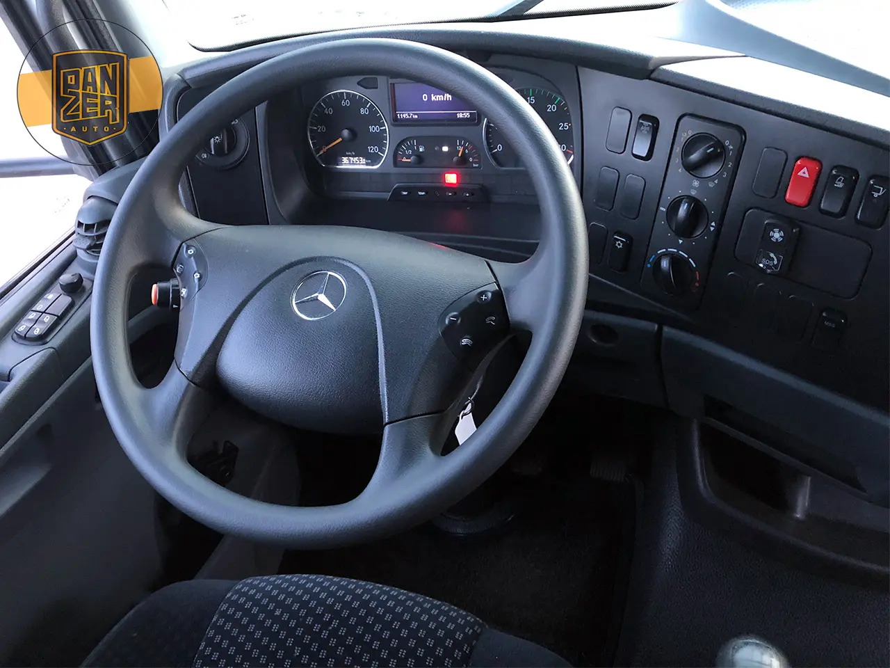 Mercedes Atego 816 L, 2011г, фургон 38 кубов, гидроборт, спальник - фото 4