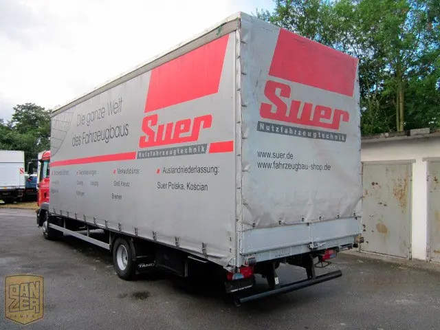 MAN TGL 12.250 BL, 55м3 штора, спальник, автономка, кондиционер. 2010г - фото