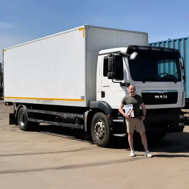 Фотография покупателя MAN TGM 18.240 изотермический фургон, Московская область - регион отгрузки