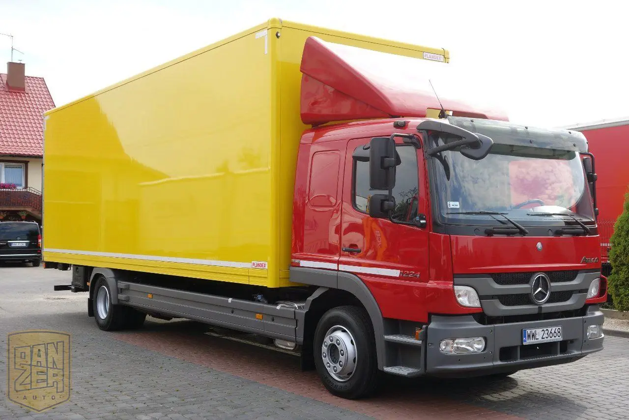 Mercedes Atego 1224, термос 55м3, кузов 8.2м - фото 4