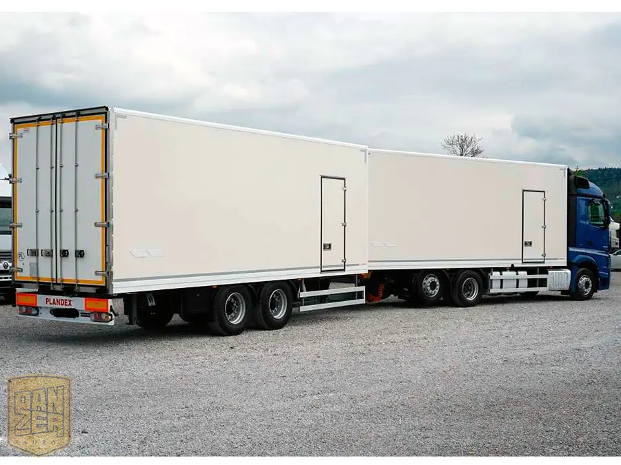 Mercedes-Benz Actros 2542 Stream Space, автопоезд фургон, Евро-5 - фото 6