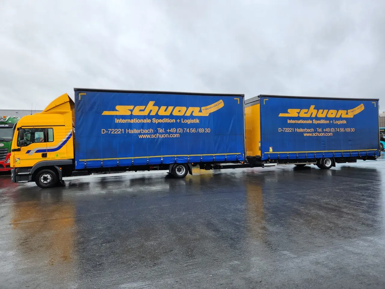 Автопоезд 120 кубов МАН ТГЛ 12.220, 2018 год, из Германии - фото 13