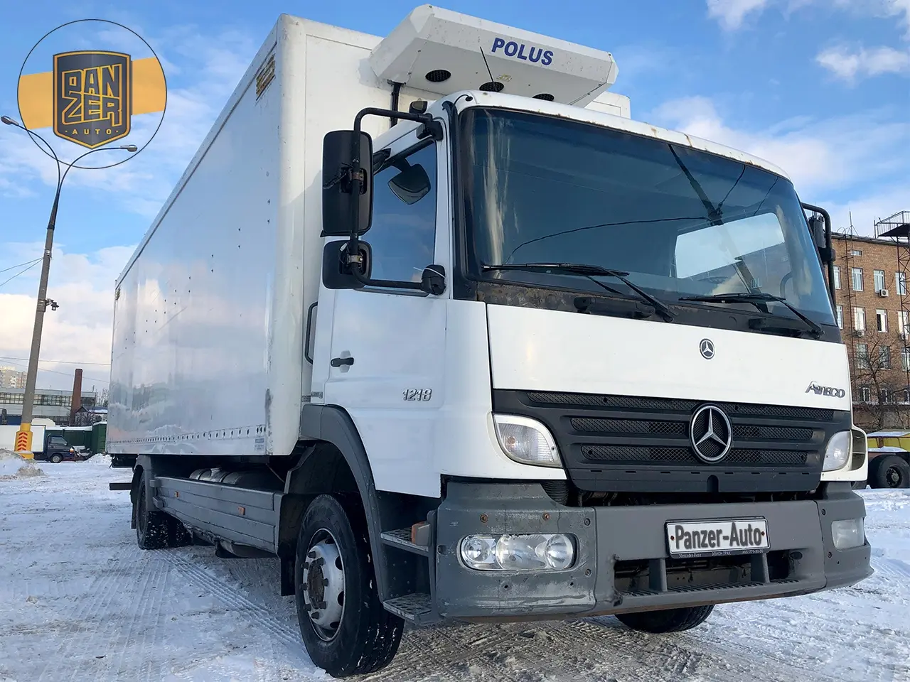 Mercedes-Benz Atego 1218L, 2007г, рефрижератор 20 палет, семитонник - фото