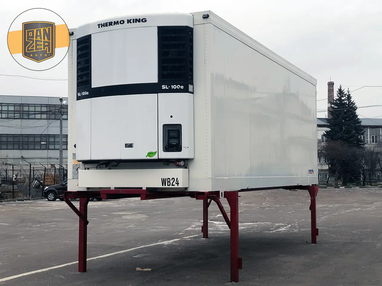 Съемный кузов БДФ Schmitz тушевоз, установка Thermo King SL-100e - фото 4