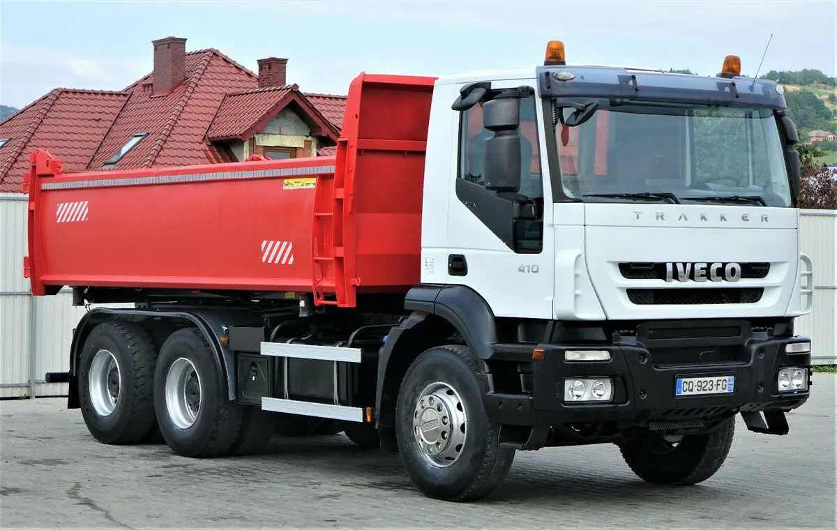 Iveco Trakker 410, новый самосвал с 3-х сторонней разгрузкой, 6х4, кондиционер - фото