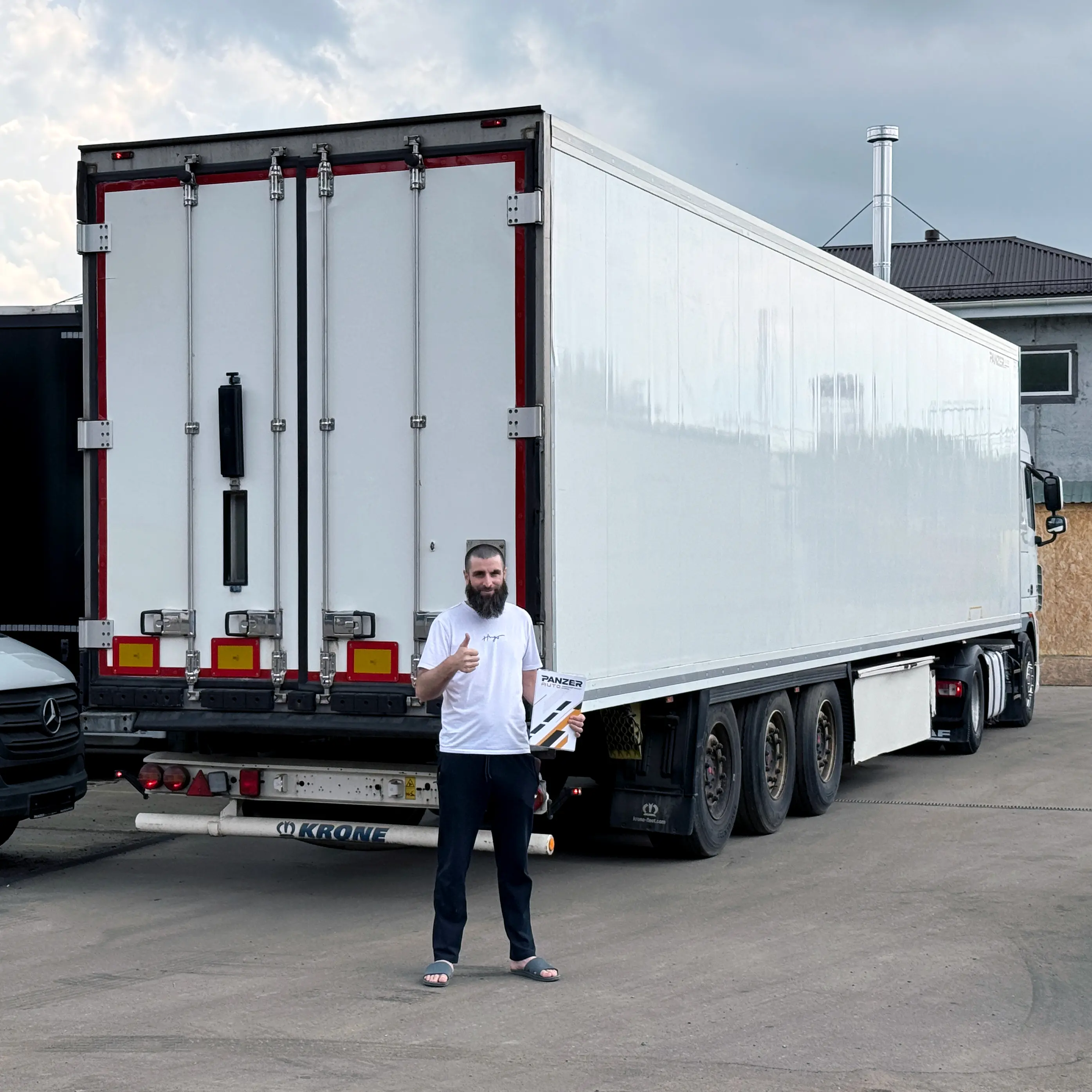 Фотография покупателя Krone SD полуприцеп-тушевоз, Московская область - регион отгрузки