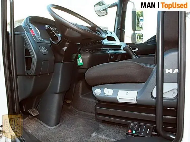 Фургон MAN TGL 8.180 BL, новейший экономичный двигатель без мочевины, 2011г, 3-х местный салон - фото 3