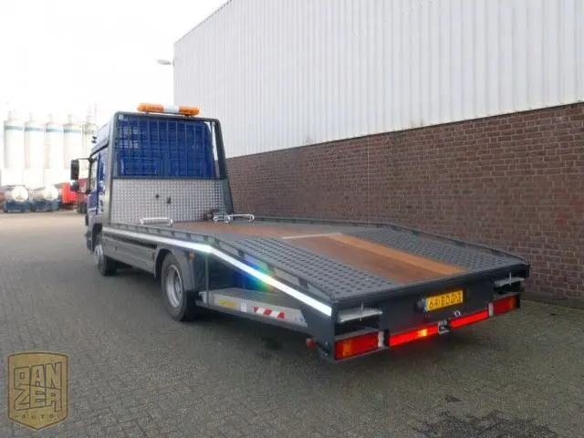 Mercedes-Benz Atego 1229L, автовоз, аппарели, лебедка, спальник, г/п 8т, состояние нового - фото 6