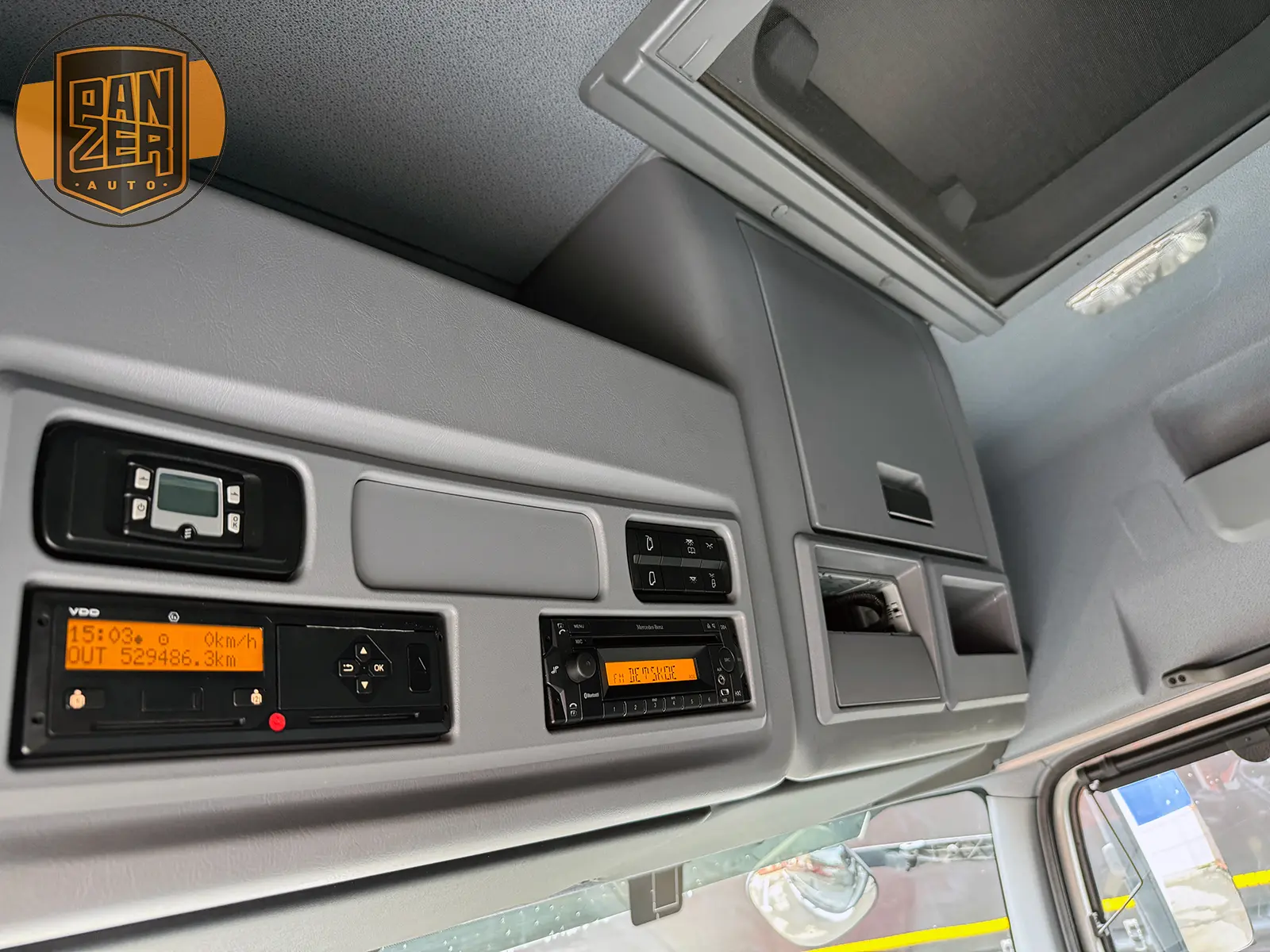 mercedes atego 1224, 2018 год, фургон 50 кубов, гидроборт 6