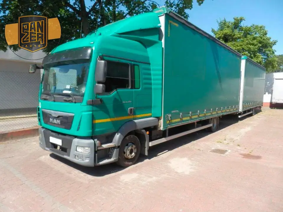Автопоезд 120 кубов, МАН ТГЛ 8.220, 2014г, без пробега по РФ - фото