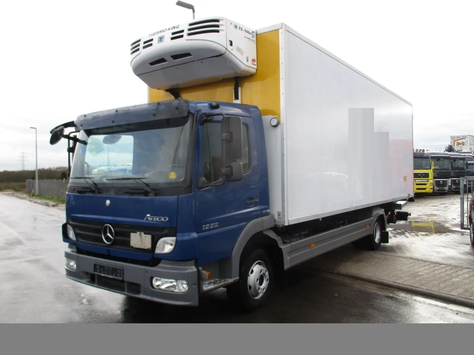 Mercedes Atego 1222L, реф 43м3, гидролифт+ворота, без пробега по РФ - фото