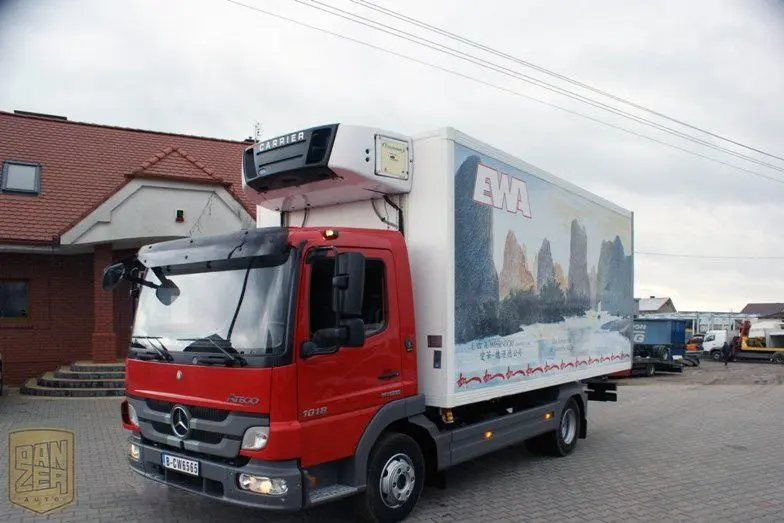 Mercedes Atego 1018L, рефрижератор 35м3, установка Carrier - фото