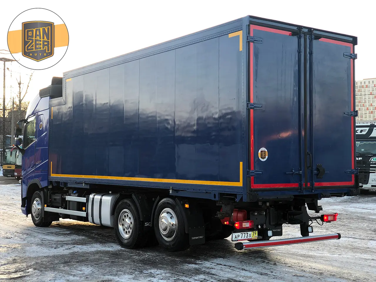 Рефрижератор пятнадцатитонник Volvo FH 500, объем 45 кубов, 2017 год - фото
