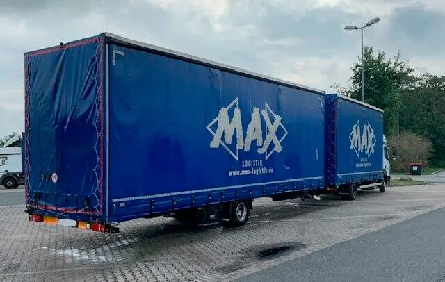 Автопоезд 120 кубов Мерседес Атего, 2014г, полная масса до 12 тонн - фото