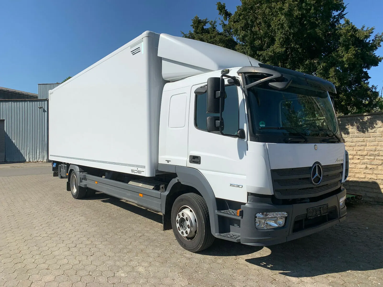 Mercedes Atego 1230L NEW, 11/2014 год, фургон 45 м3, гидролифт, спальная кабина - фото 6
