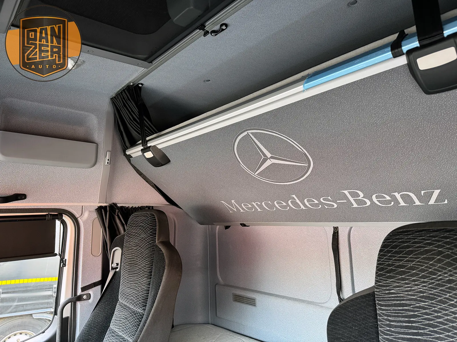 mercedes atego 1224, 2018 год, фургон 50 кубов, гидроборт 30