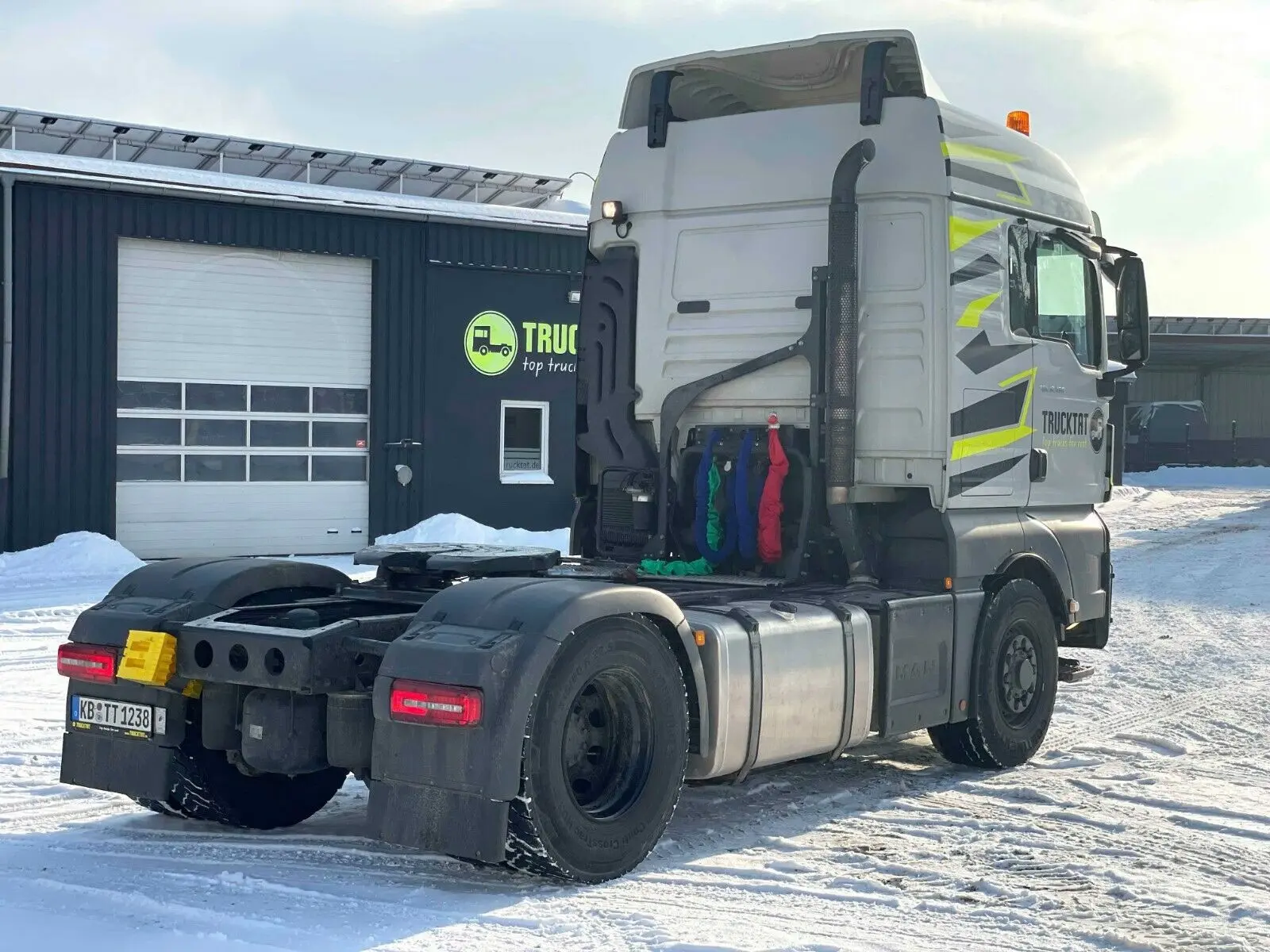 Полноприводный тягач MAN TGX 18.470, 4х4 Hydrodrive, 02/2020 год, без пробега по РФ - фото-детальных