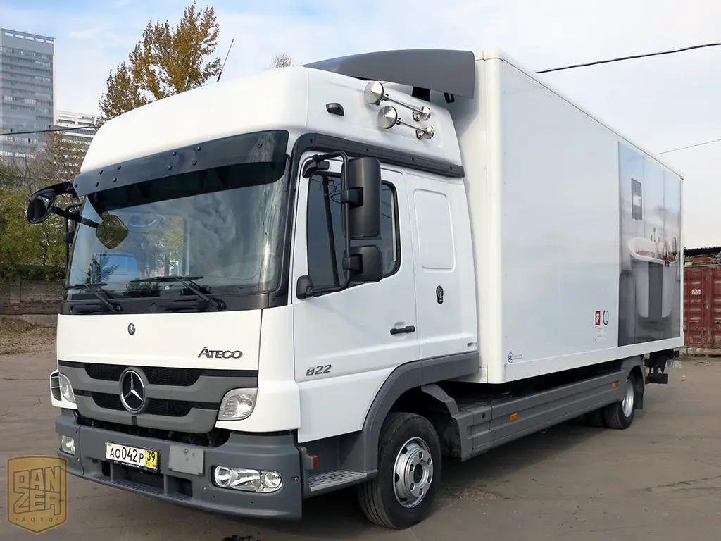 Mercedes-Benz Atego 822L, фургон - гидролифт, 2011г., высокая кабина - фото 8