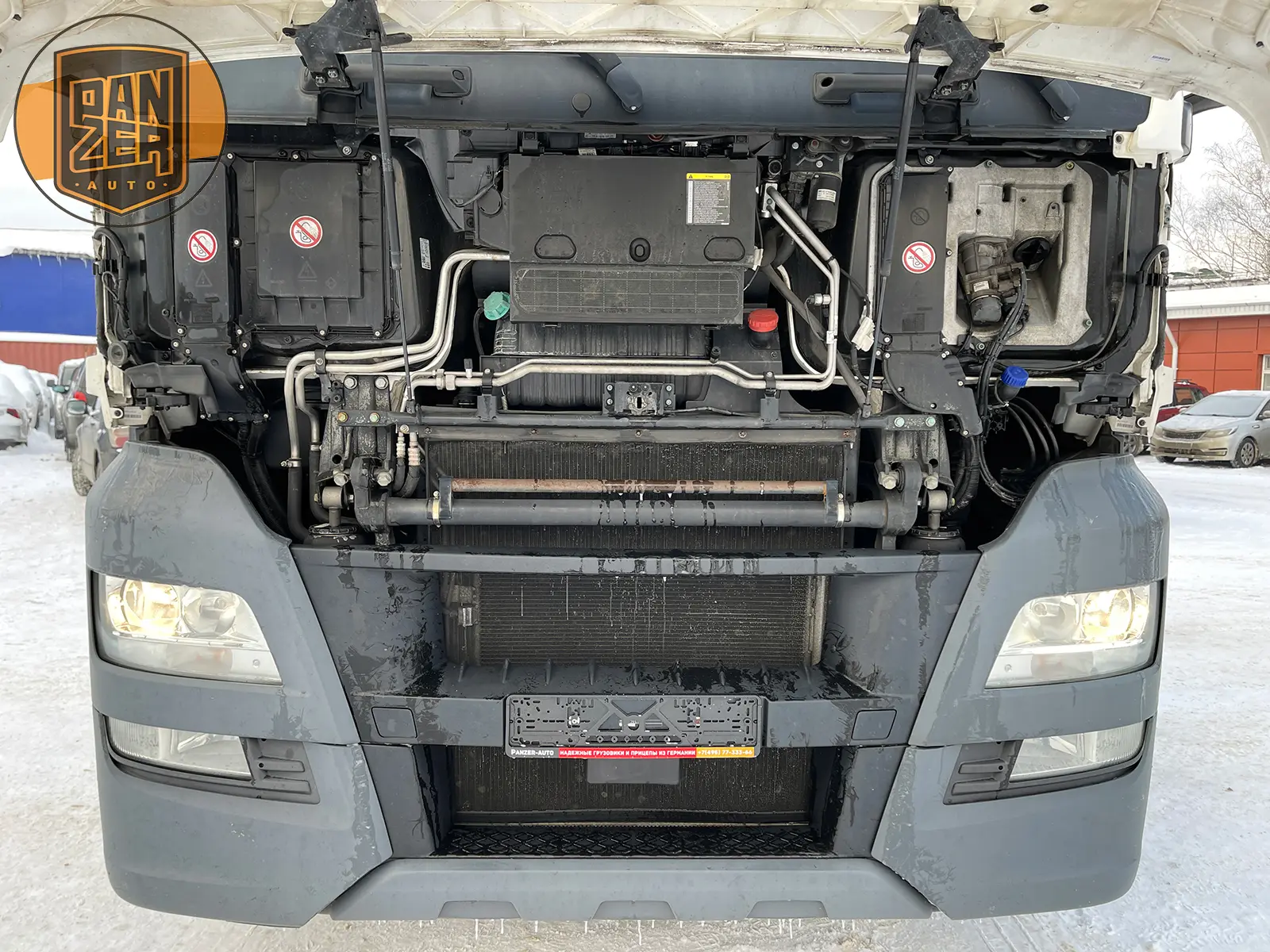 MAN TGX 18.480 тягач 4х2, XXL кабина, 2 бака - фото-детальных 12