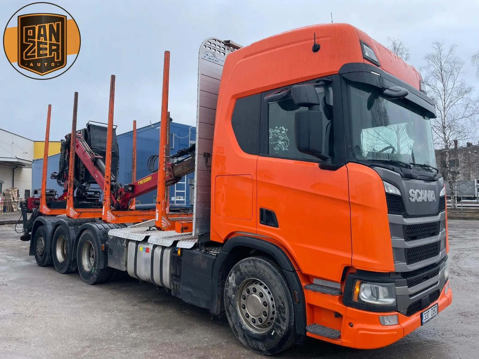 	 Товар для анкора: лесовоз scania